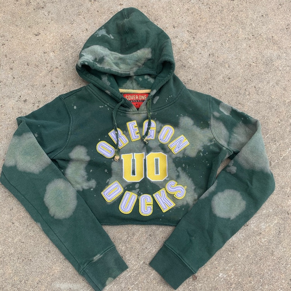 Green Oregon Ducks Women's Sweater